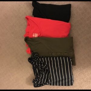 Bundle 4 long sleeve shirts